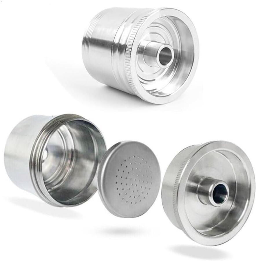 Herbruikbare Capsules Beker voor illy Nespresso Koffiezetapparaat Herbruikbare Roestvrijstalen Koffiecapsule Schalen