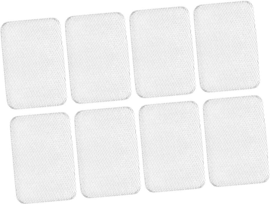 Herbruikbare Grillmat Barbecue Mat Gaas Buiten Grillen Bakken Non-stick Oppervlak 38.8 x 30.5 cm Zilver