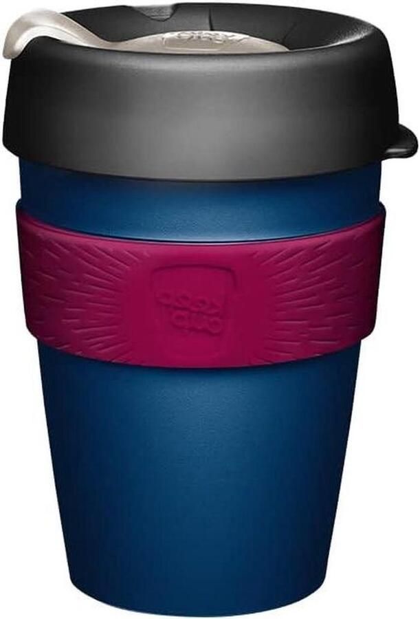 Herbruikbare Koffiebeker Koffie To Go Beker Onderweg Koffie Drinken Spatwaterdicht Deksel 340ml Transparant