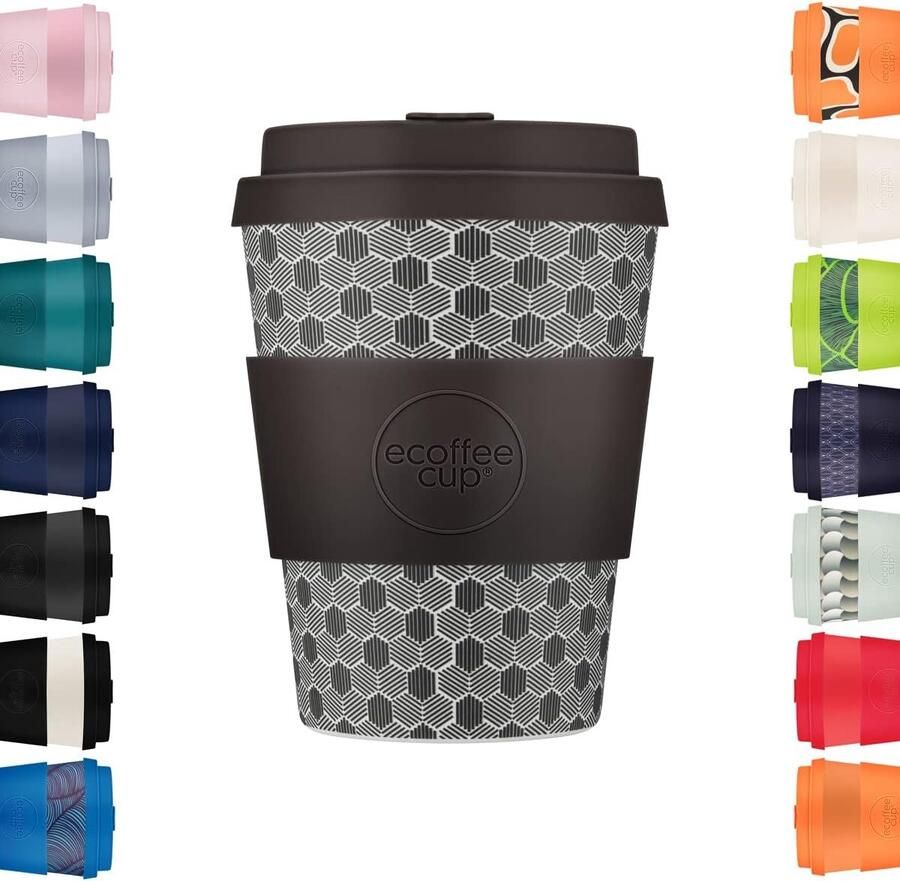 Herbruikbare Koffiebeker Milieuvriendelijke Beker Onderweg Koffie Drinken Gemaakt van Plantaardig Materiaal 350 ml Paradox van Fermi