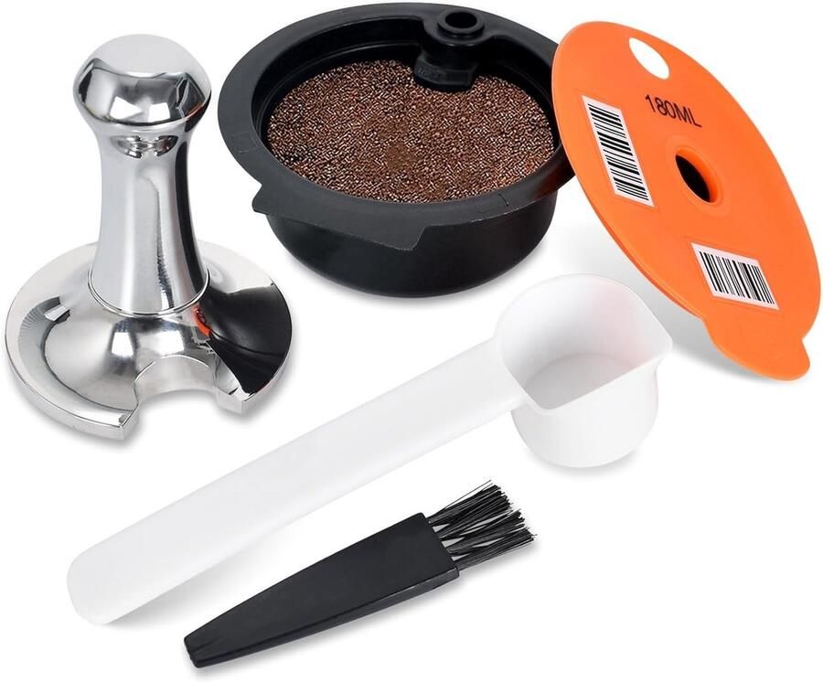 Herbruikbare Koffiecapsule Navulbare Koffiepads 180 ml Koffiefilter 51 mm Geschikt voor Bosch Tassimo Duurzaam Koffie Accessoire Milieuvriendelijk Koffiezetten