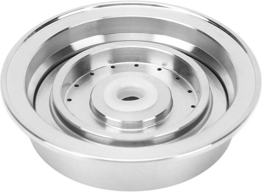 Herbruikbare Koffiepadadapter Roestvrijstalen Koffiecapsuleadapter Houder Voor Koffiezetapparaat Milieuvriendelijk en Duurzaam Groot Naar Klein Converter Handig Compact Ontwerp