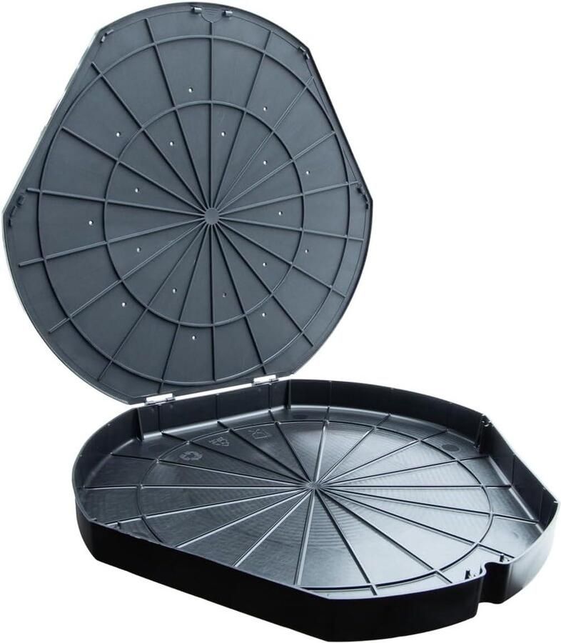 Herbruikbare Pizzabox Take Away Box Pizza Transport Gemaakt van gerecycled materiaal 5 stuks Zwart