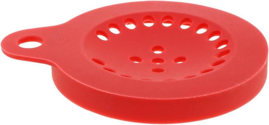 Herbruikbare Popcornkom Magnetron Accessoire Zelf Popcorn Maken Voedselveilig Siliconen 13.4 cm Rood