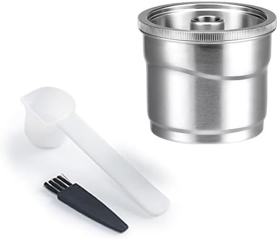 Herbruikbare RVS Koffiecapsulehouder voor Illy X7 X8 X9 Y3 Y5 Koffiemachines met Filters en Duurzaam Ontwerp