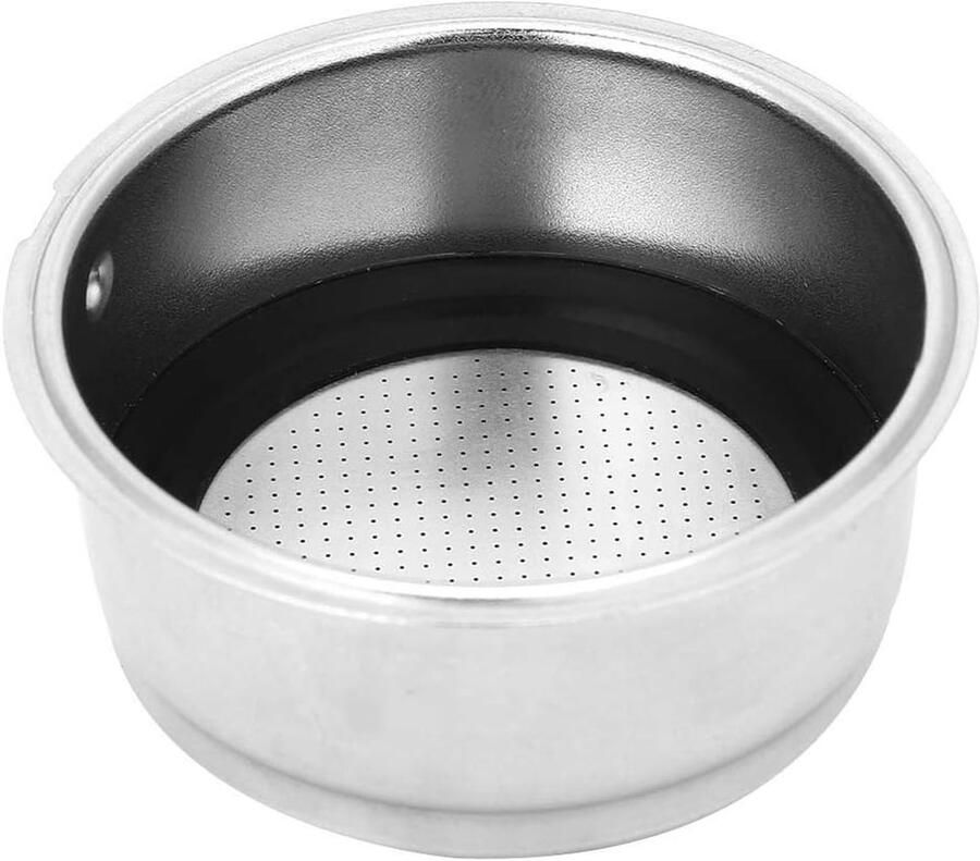 Herbruikbare RVS Koffiefilter Basket voor Dubbele Koffiemachine Duurzaam Milieuvriendelijk en Perfect voor Koffieliefhebbers