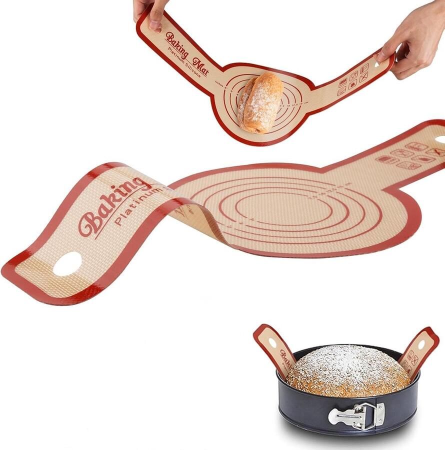 Herbruikbare Siliconen Bakmat voor Dutch Oven en Brood Anti-aanbak