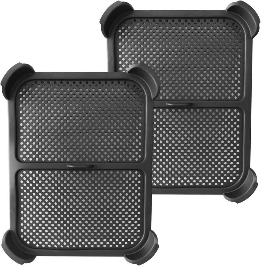 Herbruikbare siliconen spatbescherming voor Ninja AF300 heteluchtfriteuse set van 2 accessoires voor luchtfriteuse