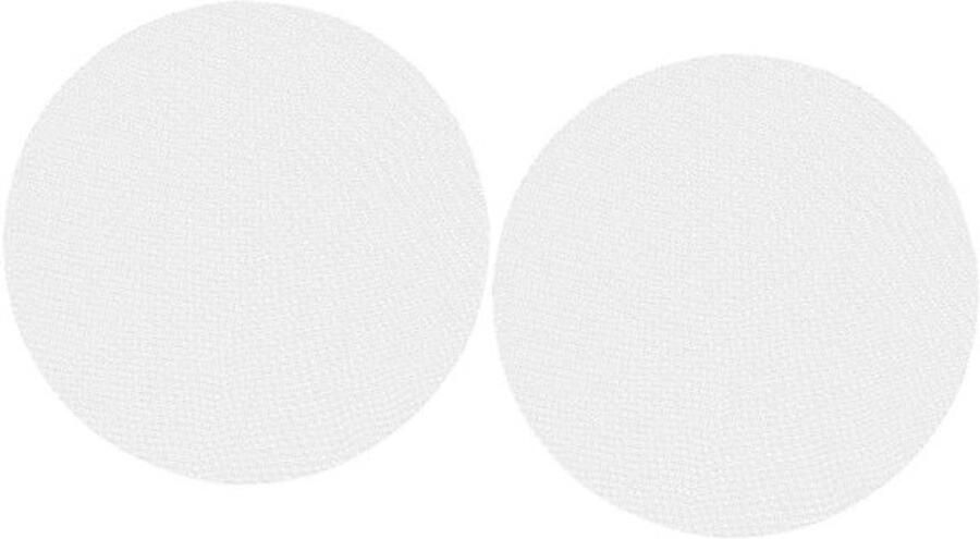 Herbruikbare Stoommatten Anti-kleef Pads Gezond Koken Direct Contact Voedsel 6 Vellen 26cm Wit