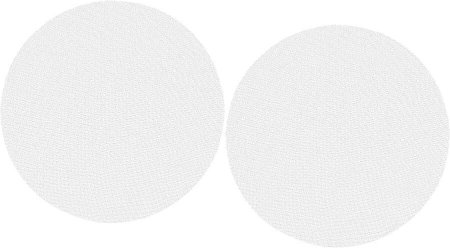 Herbruikbare Stoommatten Anti-kleef Pads Gezond Koken Direct Contact Voedsel 6 Vellen 26cm Wit
