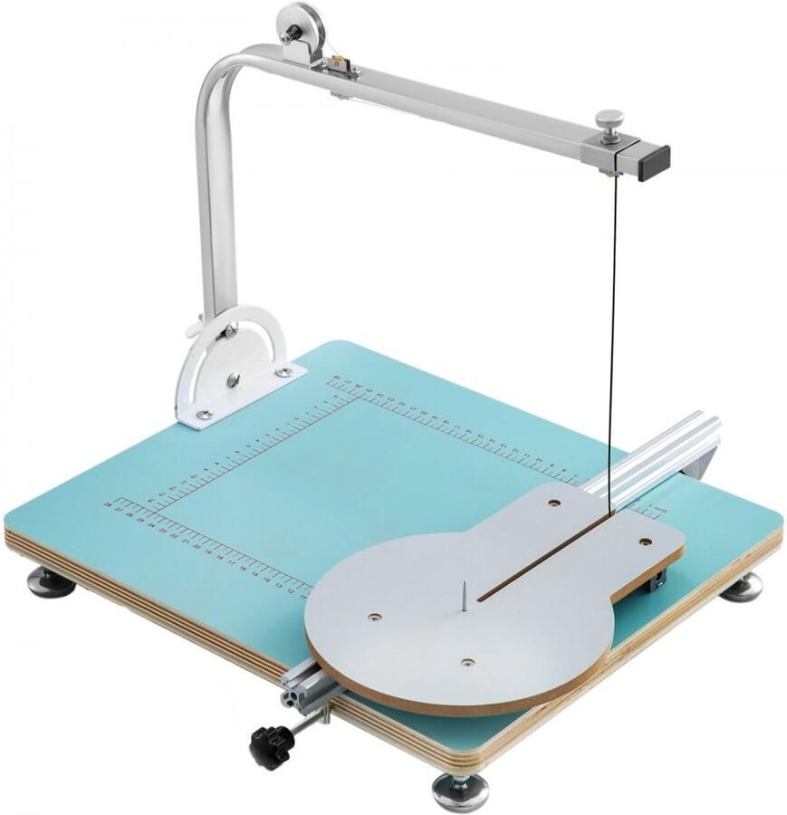 Hete-draad piepschuimsnijder Tafelmodel schuimsnijmachine Snijlengte 20 cm Regelbare temperatuur Werkbank met schaalverdeling Afmetingen 77 x 36 x 35 5 cm - Foto 2