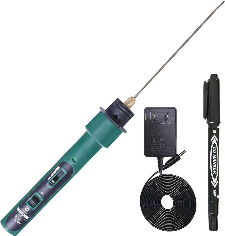 Hete Draad Schuimsnijder met Temperatuurregelaar en Lichtindicator 18W Ideaal voor Precisie Snijden van Schuim