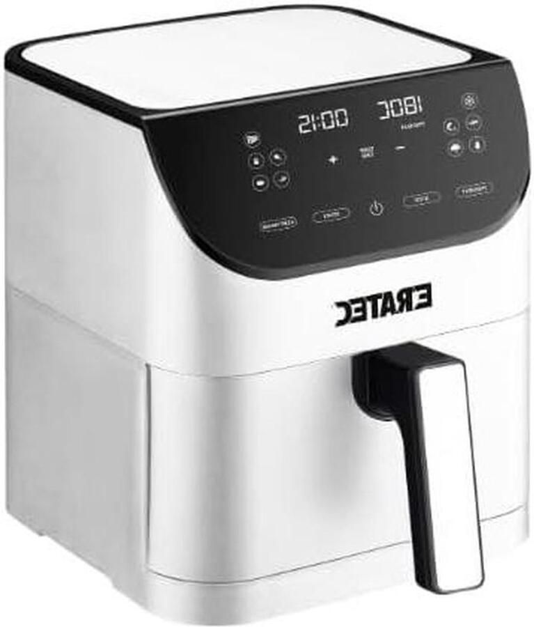 Hete Lucht Friteuse Airfryer XXL Gezond Koken 85% Minder Olie 5.8 Liter Wit