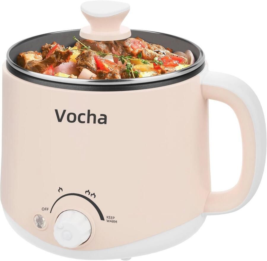 Hete Pan met Warmhoudfunctie 1 6 L Anti-aanbakpan