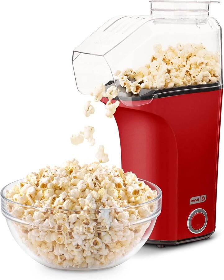 Hetelucht Popcornmachine Zelf Verse Popcorn Maken voor Bioscoopervaring