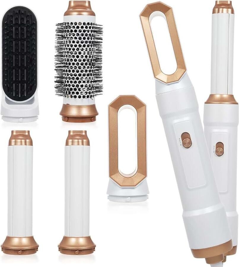 Heteluchtborstelset met haardroger airflow ronde haardroger multifunctionele haarstylingborstel