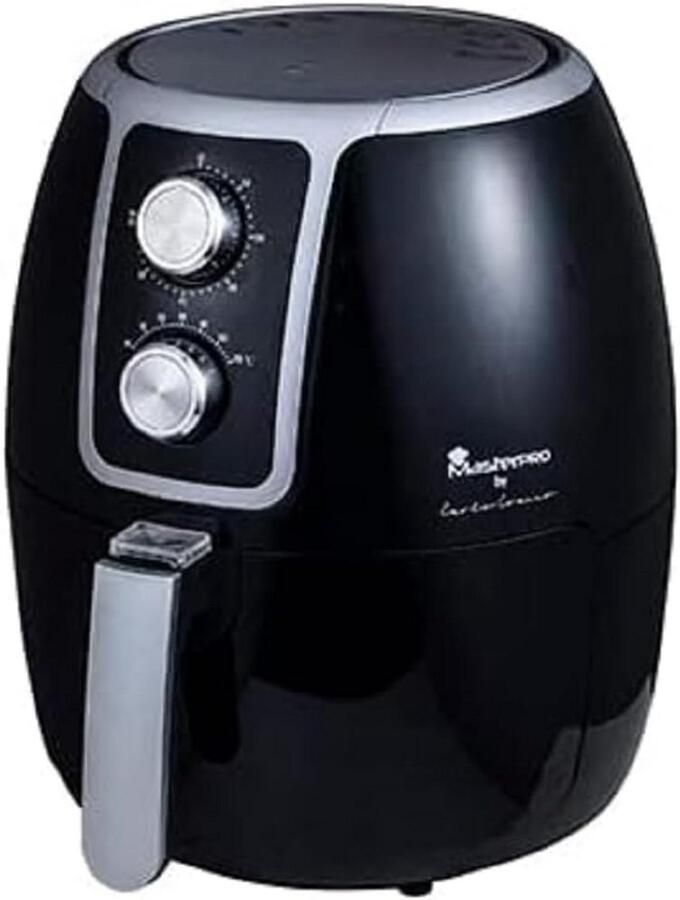Heteluchtfriteuse 3.4L 1500W Olievrij Frituren met Timer en Temperatuurregeling
