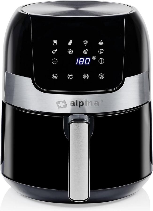 Heteluchtfriteuse 3.5 Liter Airfryer met Timer en Digitaal Display Voor 3-5 Personen