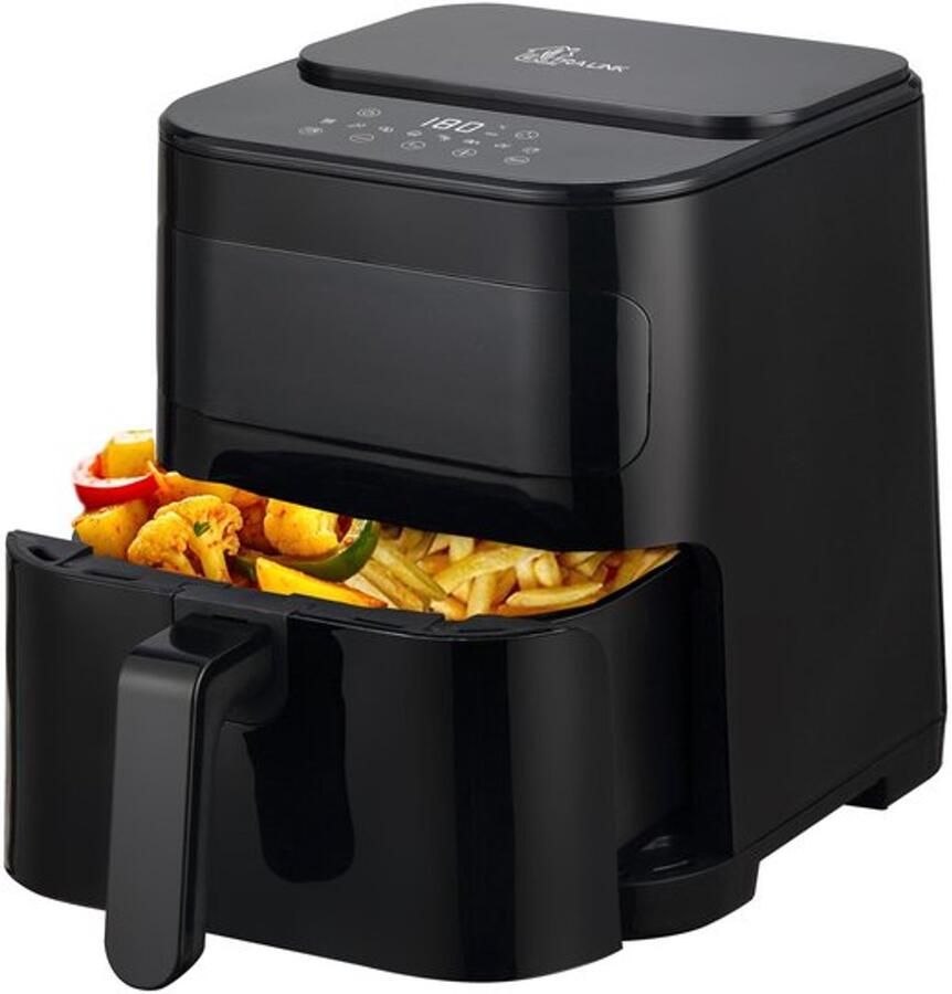 Heteluchtfriteuse 5 2L 1600W Airfryer 8 programma's Touch LED