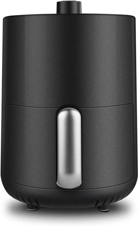 Heteluchtfriteuse Airfryer Frituur Gezond Koken Snelle Opwarming 1.5 Liter Zwart