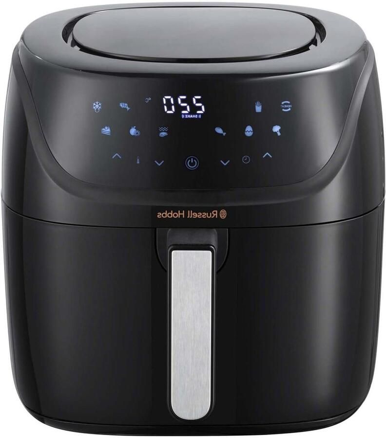 Heteluchtfriteuse Airfryer Frituurpan Gezond Koken 4 Liter Capaciteit Compact Design Zwart