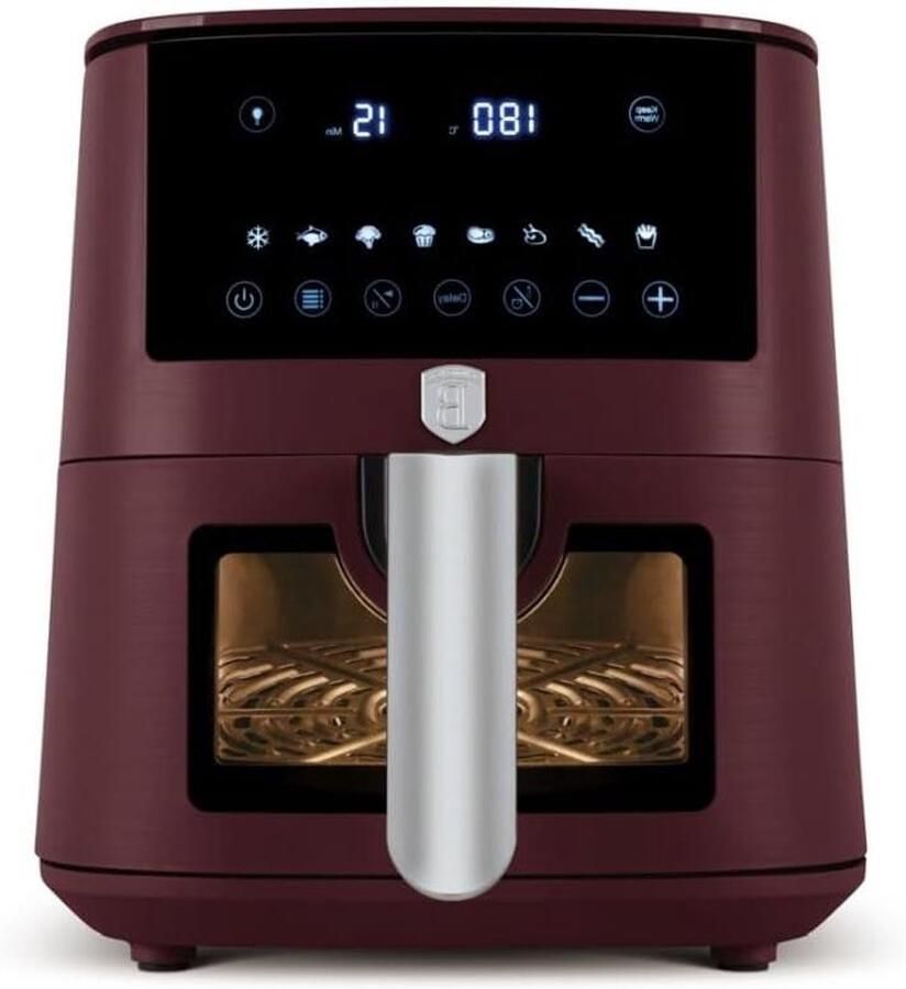 Heteluchtfriteuse Airfryer Gezond Frituren Grote Capaciteit 5 Liter Zwart - Foto 2
