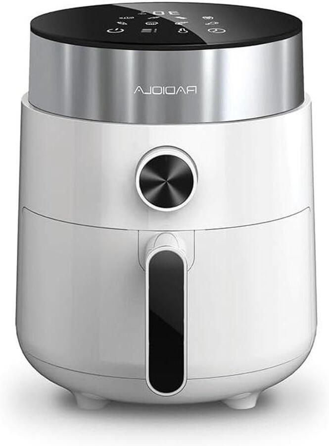 Heteluchtfriteuse Airfryer Gezond Frituren Zonder Olie 25 Liter Zwart