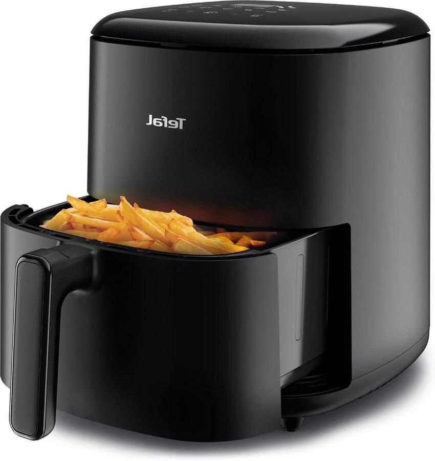 Heteluchtfriteuse Airfryer Gezond Koken 10 Automatische Programma's 5 Liter Zwart
