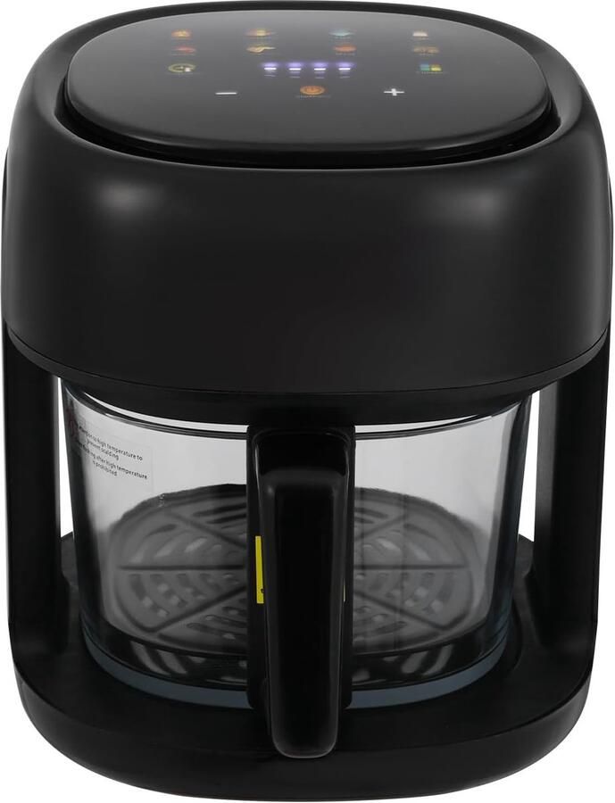 Heteluchtfriteuse Airfryer Gezond Koken 8 Programma's Touchscreen 33 Liter Capaciteit Zwart
