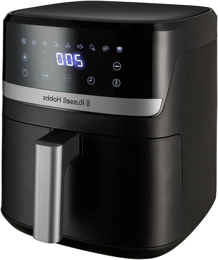 Heteluchtfriteuse Airfryer Gezond Koken 9 Kookfuncties 5.5 Liter Zwart