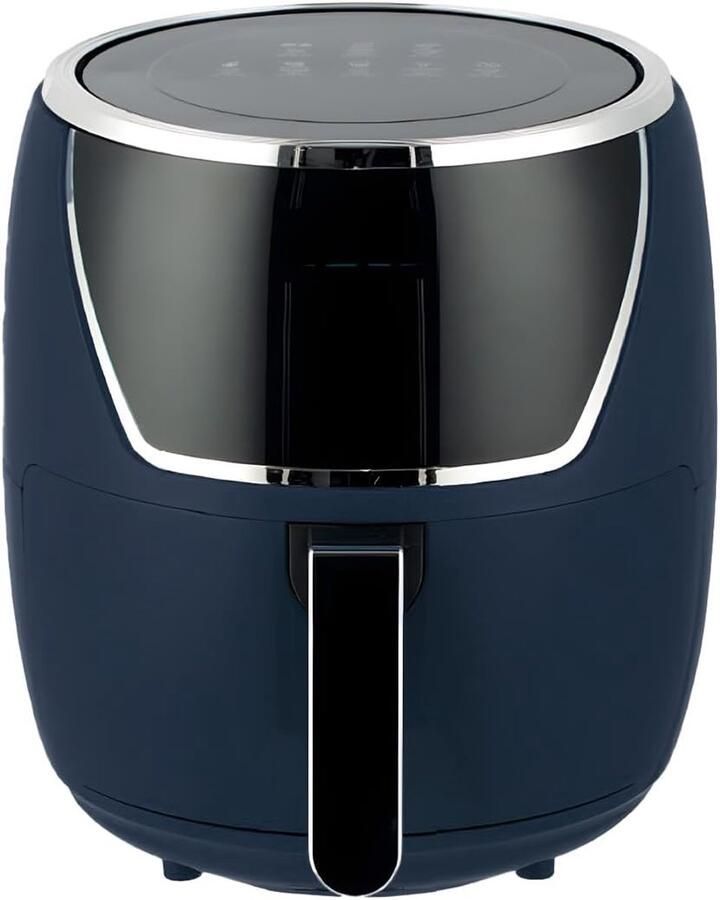 Heteluchtfriteuse Airfryer Keuken Gezond Koken 360 Graden Luchtcirculatie 5 Liter Blauw