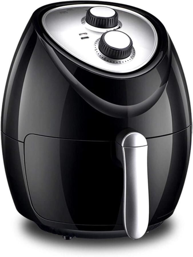Heteluchtfriteuse Airfryer Mini Gezond Koken 8 Liter Capaciteit Touchscreen Bediening Zwart