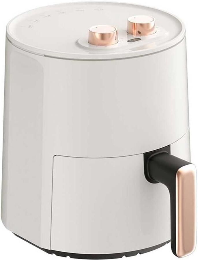 Heteluchtfriteuse Airfryer Oven Gezond Koken Vetarm Eten 5L Capaciteit Wit