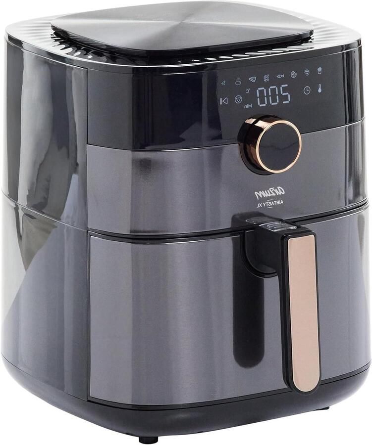 Heteluchtfriteuse Airfryer XL Gezond Frituren XL Inhoud 6L Zwart