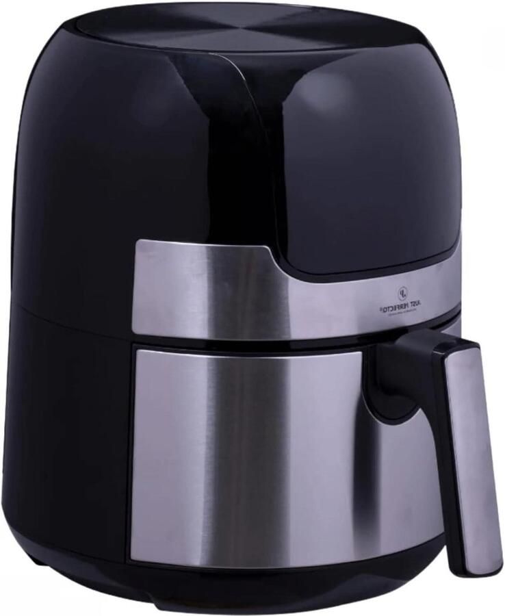 Heteluchtfriteuse Airfryer zonder olie Gezond koken 1400 Watt vermogen 35 Liter Zwart