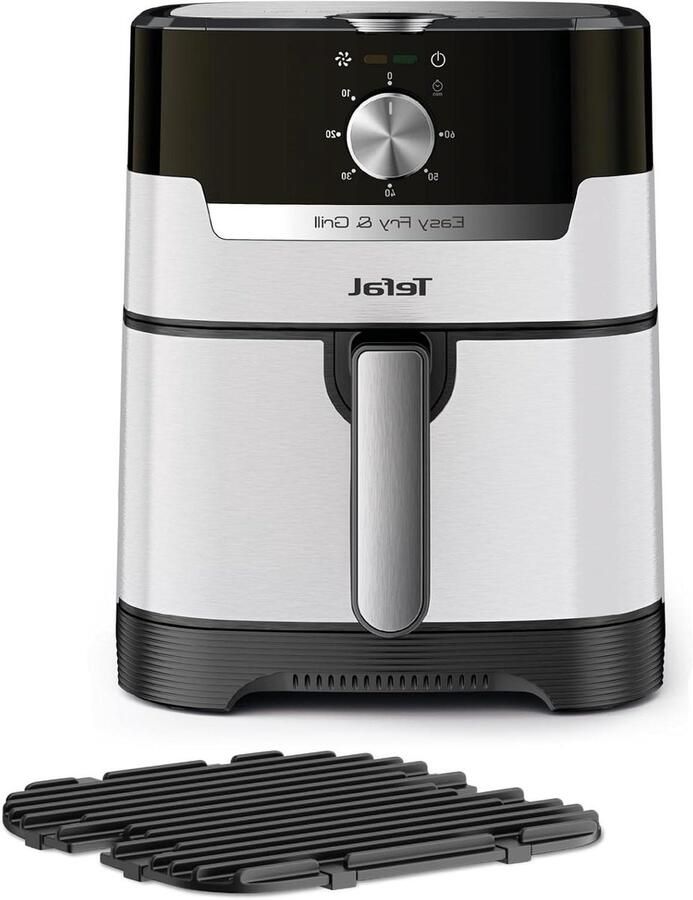 Heteluchtfriteuse Grill Airfryer Keukenapparaat Gezond Koken 2-in-1 Technologie 4.2 Liter Wit