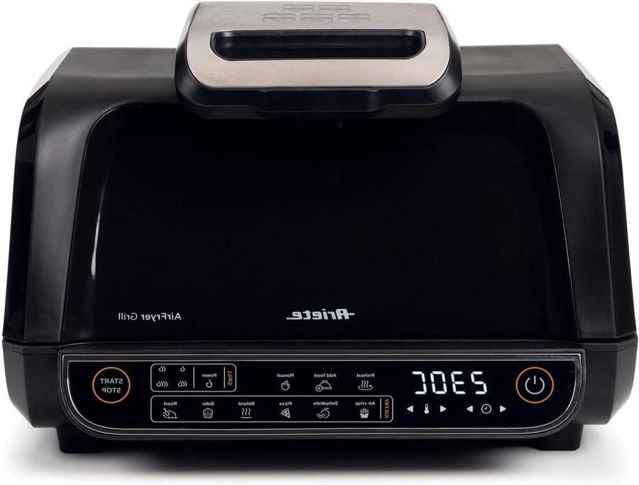 Heteluchtfriteuse Grill Airfryer Oven Gezond Koken 8 Kookfuncties 8 Liter Zwart