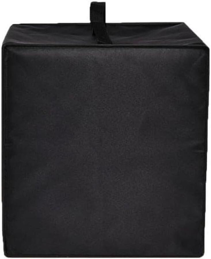 Heteluchtfriteuse Hoes Airfryer Cover Keuken Bescherming Waterdicht Oxford Doek 37 x 35 x 40 cm Zwart