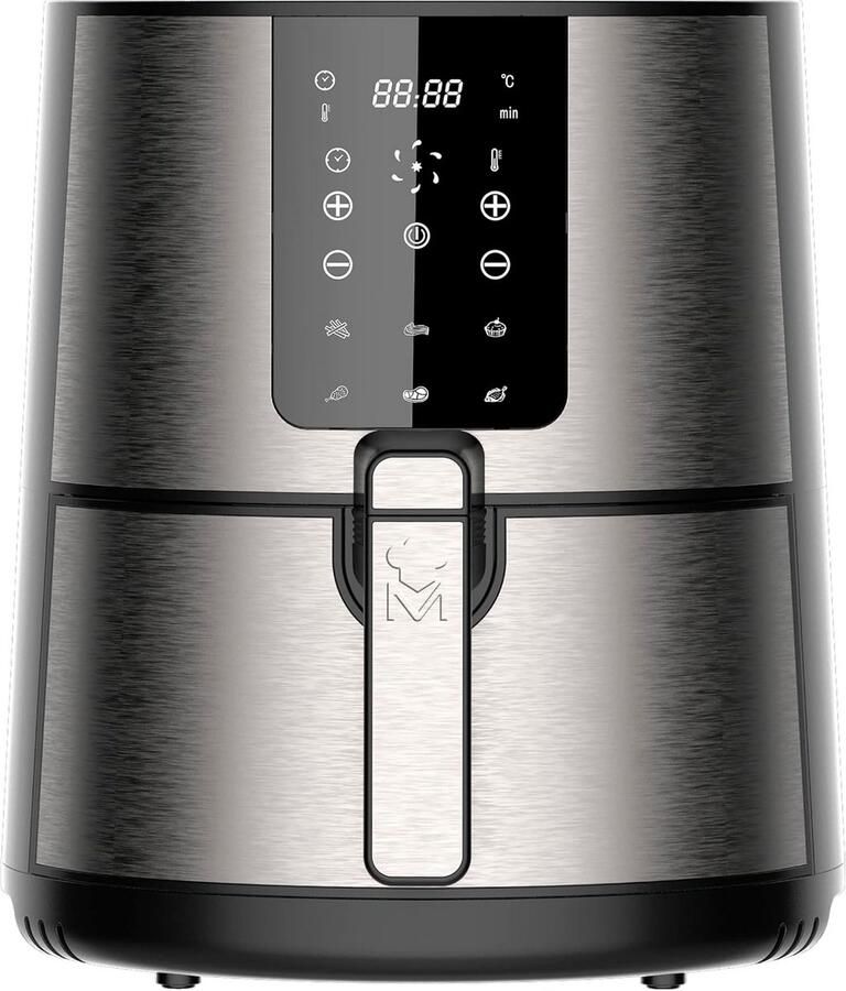 Heteluchtfriteuse met Grote Inhoud en Touchscreen Bediening