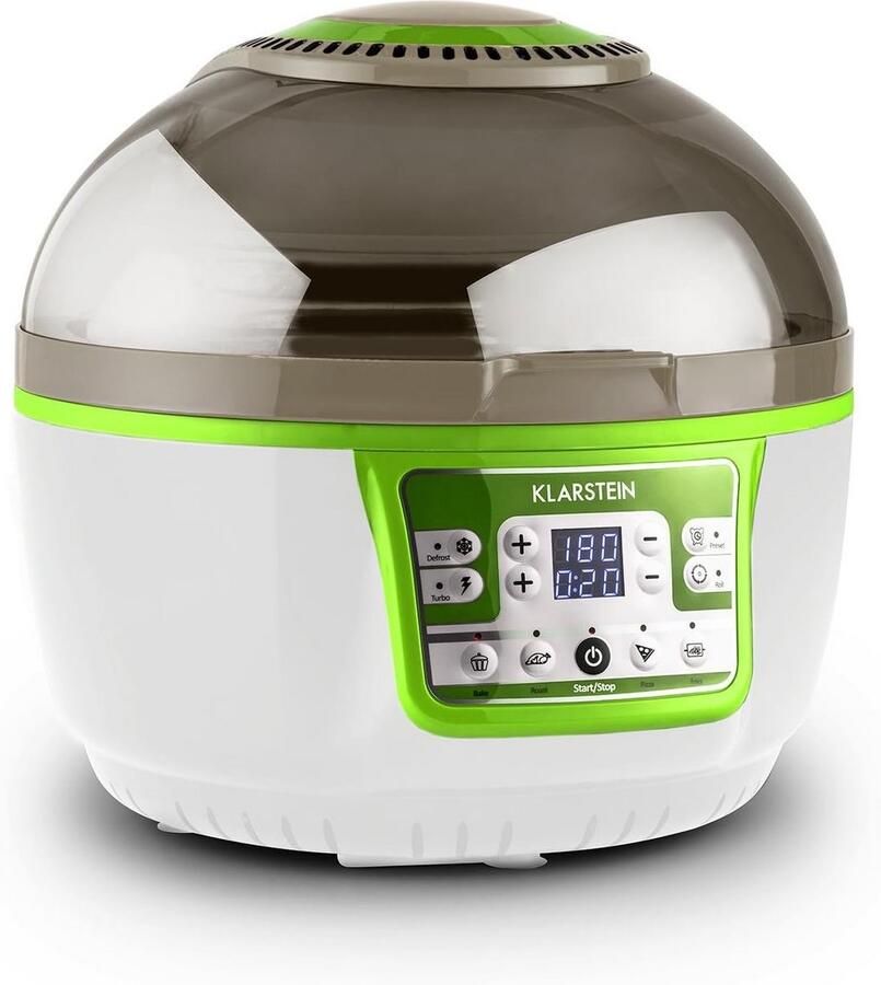 Heteluchtfriteuse met Grote Inhoud voor Vetvrij Frituren Bakken Grillen en Roosteren