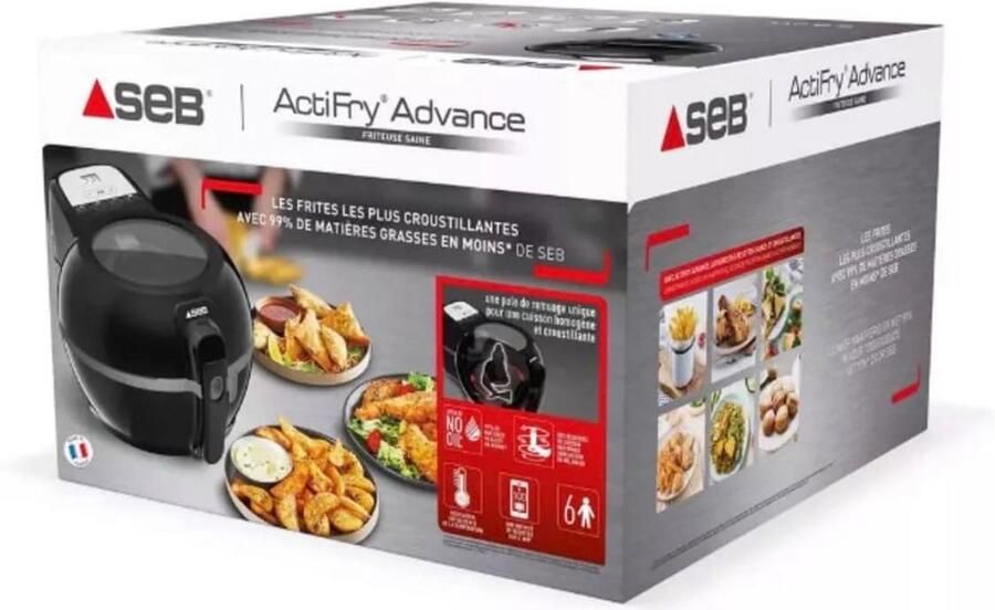 Heteluchtfriteuse met Slimme Temperatuurregeling Gezond Frituren