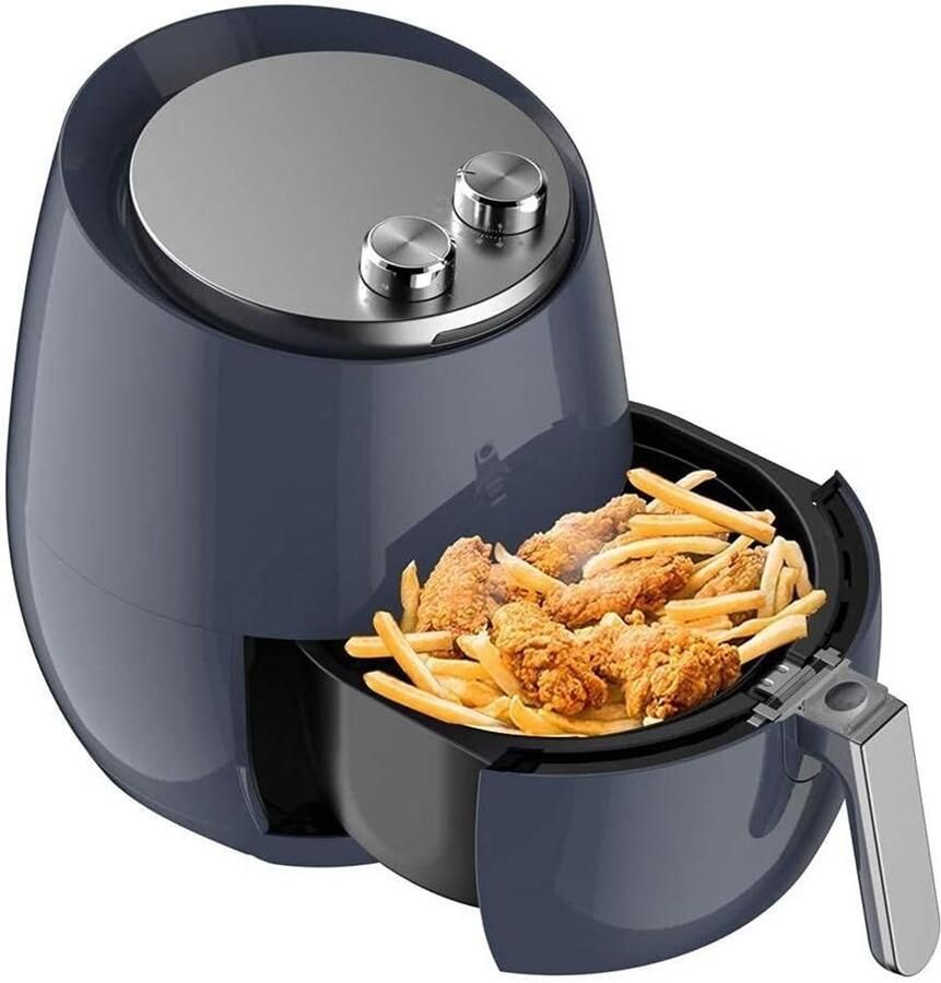 Heteluchtfriteuse Olievrije Frituurpan Gezond Koken Instelbare Temperatuur 36 Liter Multicolor