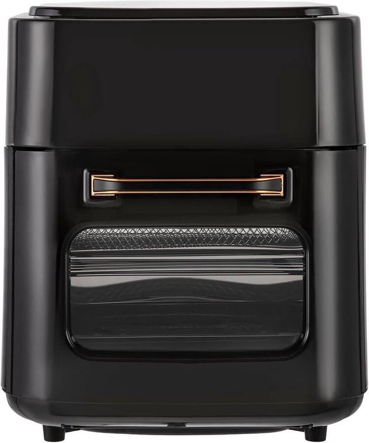 Heteluchtfriteuse Oven Airfryer Fornuis Gezonde Maaltijden Bereiden Touchscreen Bediening 15 Liter Zwart