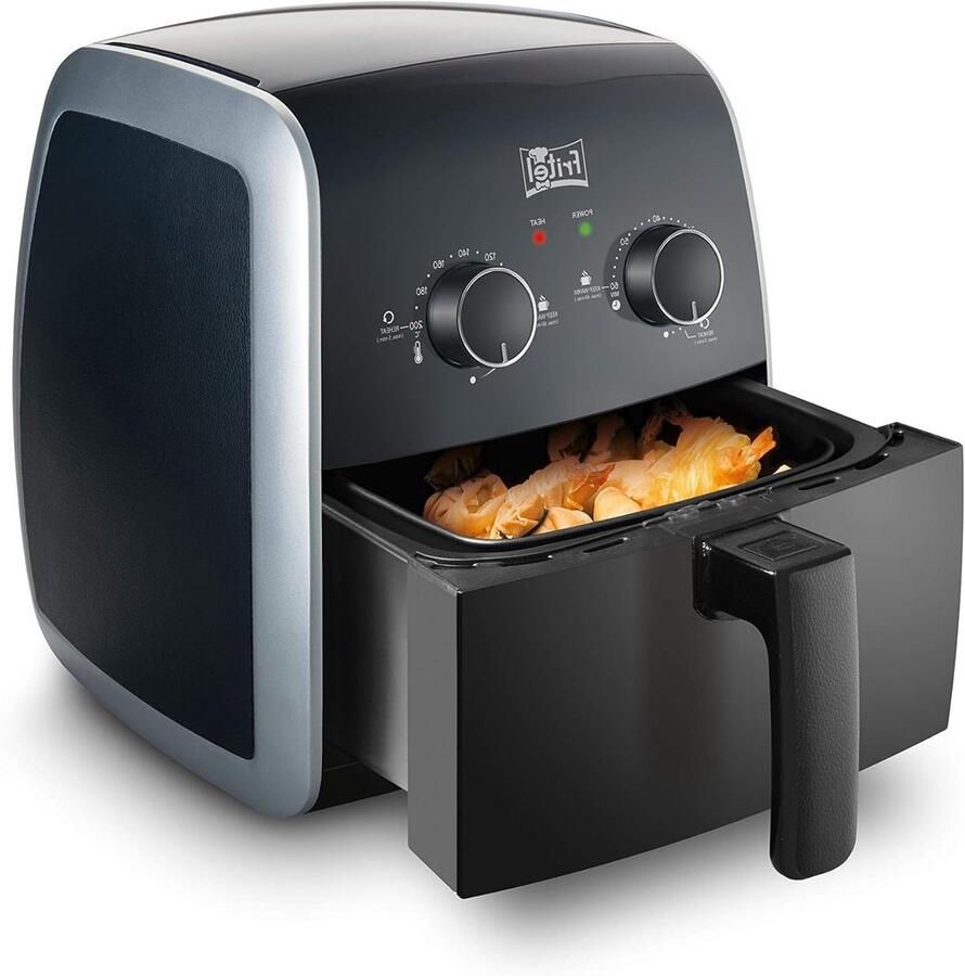 Heteluchtfriteuse Snackmaker Gezond bereiden Instelbare temperatuur 3.2 liter Groen
