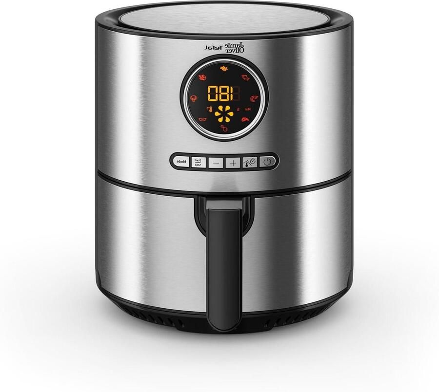 Heteluchtfriteuse XL Airfryer Frituurpan Gezond Frituren 8 Automatische Programma's 42 Liter Roestvrij staal