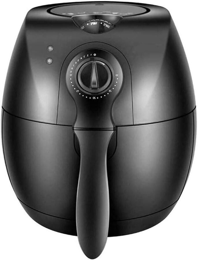 Heteluchtoven Airfryer Frituurpan Gezond Koken Snelle Luchtcirculatie 1500W Zwart