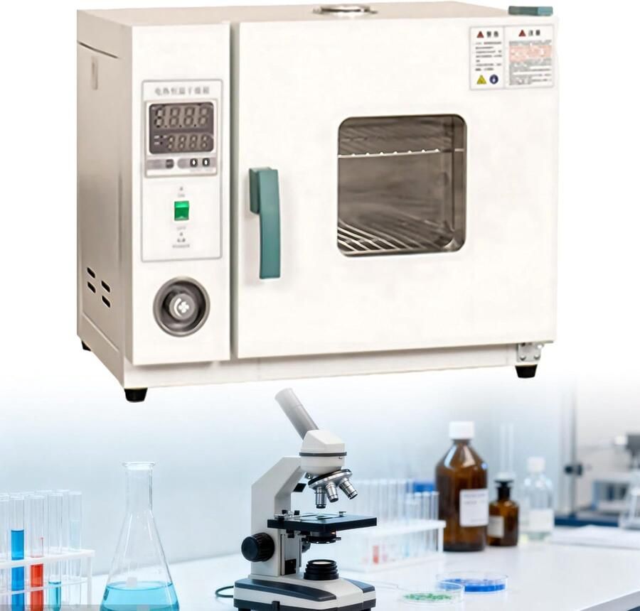 Heteluchtoven Droogoven Laboratorium Constante Temperatuur Gelijkmatige Warmtecirculatie 16 Liter Capaciteit
