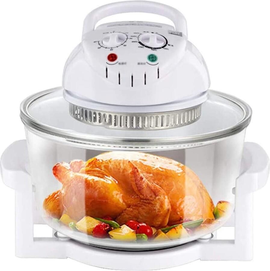 Heteluchtoven Keukenapparaat Gezond Koken Vetarm Frituren 12 Liter Wit