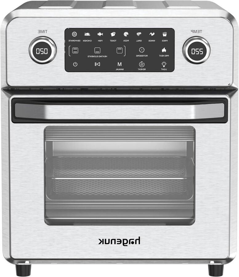 Heteluchtoven Airfryer Oven Vetarm Koken Hot Turbo Air System 14 Liter Roestvrij staal