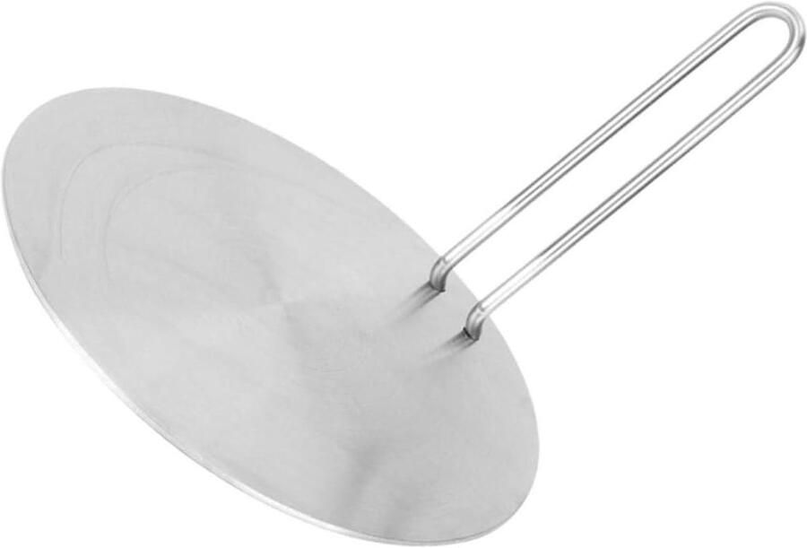 Hitte Overdrachtsplaat Adapter Plaat Koken Inductie Met Afneembaar Handvat 36x23.5cm Zilver